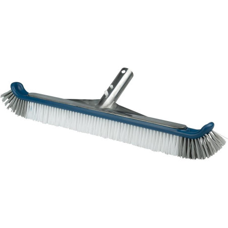 Brosse de Paroi Renforcée Aluminium 50 cm - Blue Line - Durable et Efficace pour Piscine - ASTRALPOOL