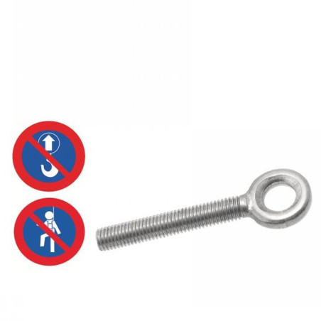 5 Vis à Oeil pour Tendeur 6 x 55 mm - Inox A2 - D-Work
