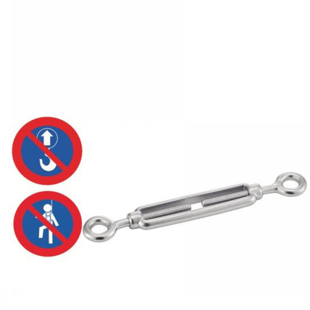 5 Tendeurs œil-œil 8 mm - Inox A4 - Résistants et durables - ACTON