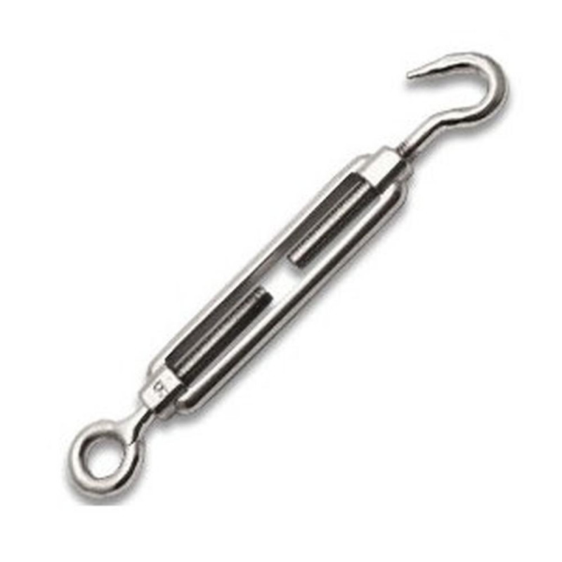 5 Tendeurs œil-crochet 8 mm - Inox A4 - Résistants et durables - ACTON