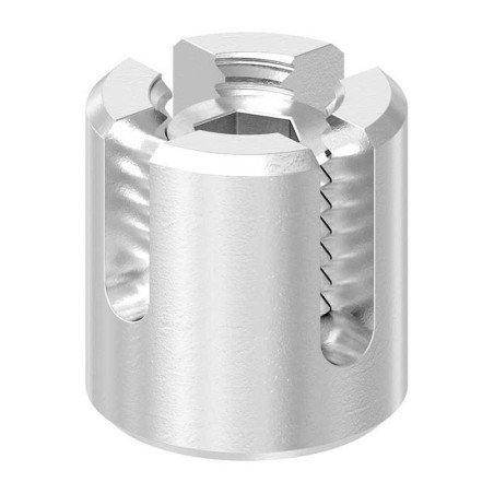 5 Serre-câbles croisés M12 - Inox A4 - Résistants et durables - ACTON