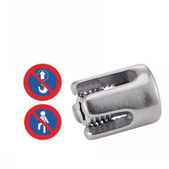 5 Serre-câbles croisés M12 - Inox A4 - Résistants et durables - ACTON