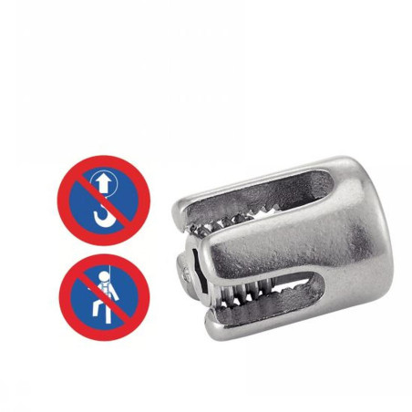 5 Serre-Câbles Croisés M12 mm - Inox A4 - D-Work