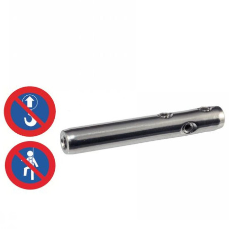 5 Serre-Câbles avec Filetage Interne Pas à Droite M6 mm - Inox A4 - D-Work