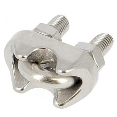 5 Serre-câbles à étrier M5 - Inox A4 - Résistants et anticorrosion - ACTON