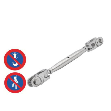 5 Ridoirs à Chapes Articulées 8 mm - Inox A4 - D-Work