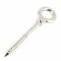 5 Pitons à œil 6x40 mm - Inox A4 - Résistants et durables - ACTON