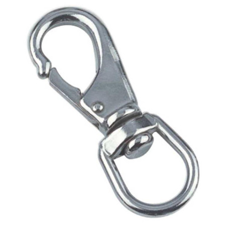 5 Mousquetons à émerillon 100 mm - Inox A4 - Résistants et anticorrosion - ACTON