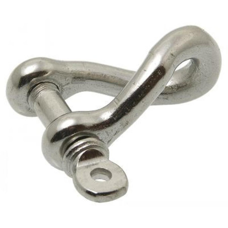5 Manilles Torse Forgée 10 mm - Inox A4 - D-Work