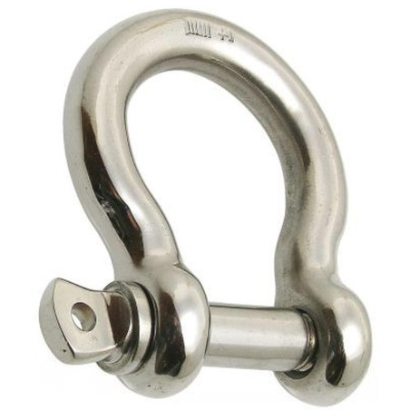 Manille lyre forgée 5 mm - Inox A4 - Résistante et durable - ACTON