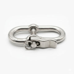 Manille longue rapide 5 mm - Inox A4 - Résistante et durable - ACTON