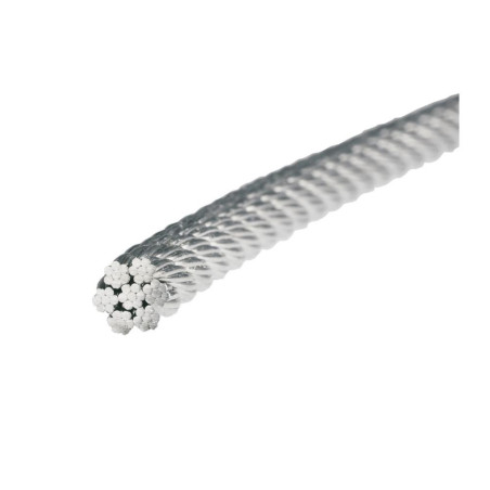 Câble souple 100 m 7x7 Ø2 mm - Inox A4 - Résistant et durable - ACTON