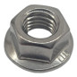 200 Écrous à embase crantée M6 - Inox A4, norme DIN 6923 - Résistants et durables - ACTON