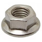100 Écrous à embase crantée M10 - Inox A2, norme DIN 6923 - Fixation durable et anticorrosion - ACTON