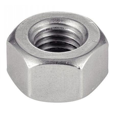 10 Écrous hauts M27 - Inox A2, norme UNI 5587 - Résistants et durables - ACTON