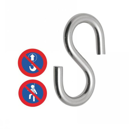 10 Ésses symétriques 4 mm - Inox A4 - Résistantes et durables - ACTON