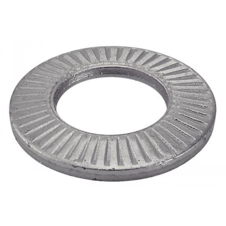 200 Rondelles 8 mm - Acier zingué - Norme NFE 25511 - ACTON