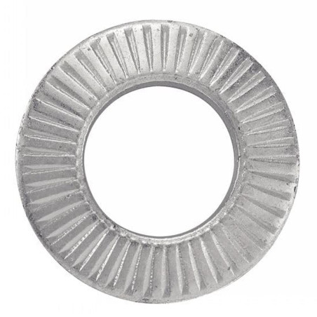 200 Rondelles 8 mm - Acier zingué - Norme NFE 25511 - ACTON