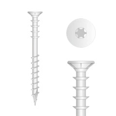 100 Vis d’Écartement 6x90 mm T30 - Précises et Fiables - D-Work
