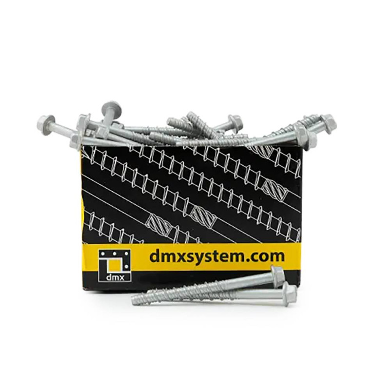 50 Vis Pour Béton Pbw 07080 - 7.5X80 mm - D-Work 50 Vis Pour Béton Pbw 07080 - 7.5X80 mm - D-Work