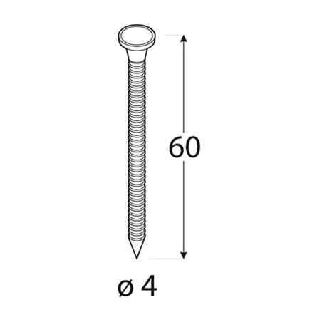 Clou D'Ancrage 60X4 mm ~158 - D-Work