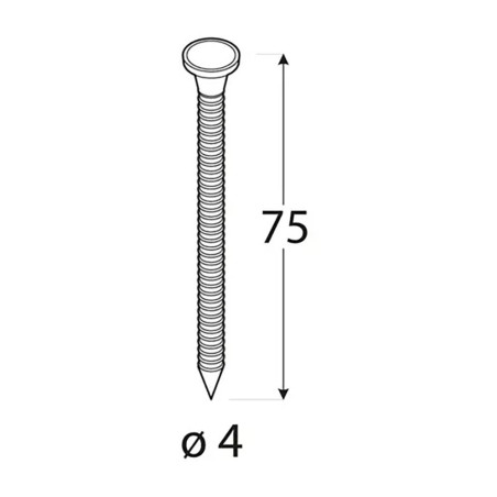 Clou D'Ancrage 75X4 mm ~113 - D-Work