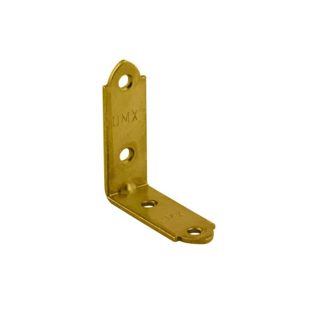 20 Équerres Étroitess 50x50x17x2 mm - Acier - Fixation Robuste - D-Work