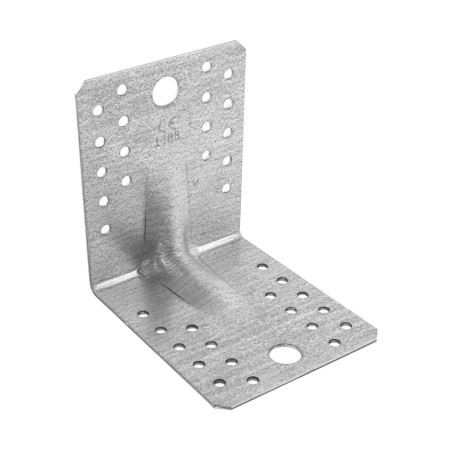 20 Équerres Renforcées KPL2 105x105x90x2 mm - Acier - Fixation Solide - D-Work