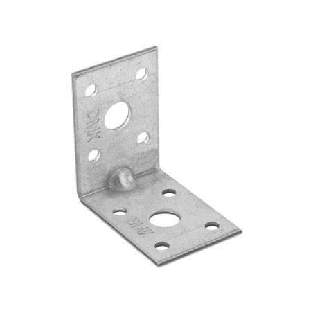 20 Équerres Renforcées KPL5 50x50x35x2 mm - Acier - Fixation Solide - D-Work