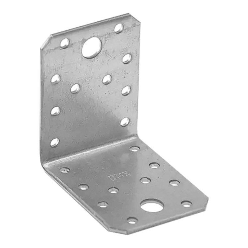 20 Équerres KL2 70x70x55x2,5 mm - Acier - Fixation Robuste - D-Work
