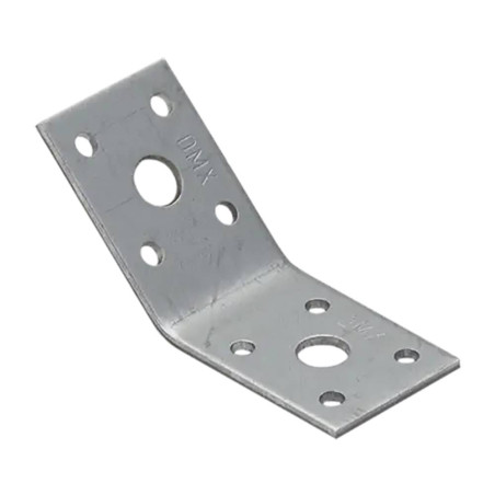20 Équerres 135° 50x50x35x2,5 mm - Acier - Fixation Solide - D-Work