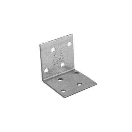 50 Équerres Perforées Km1 - 40X40X40X2.0 mm - D-Work