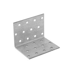 20 Équerres Perforées Km5 - 60X60X80X2.0 mm - D-Work