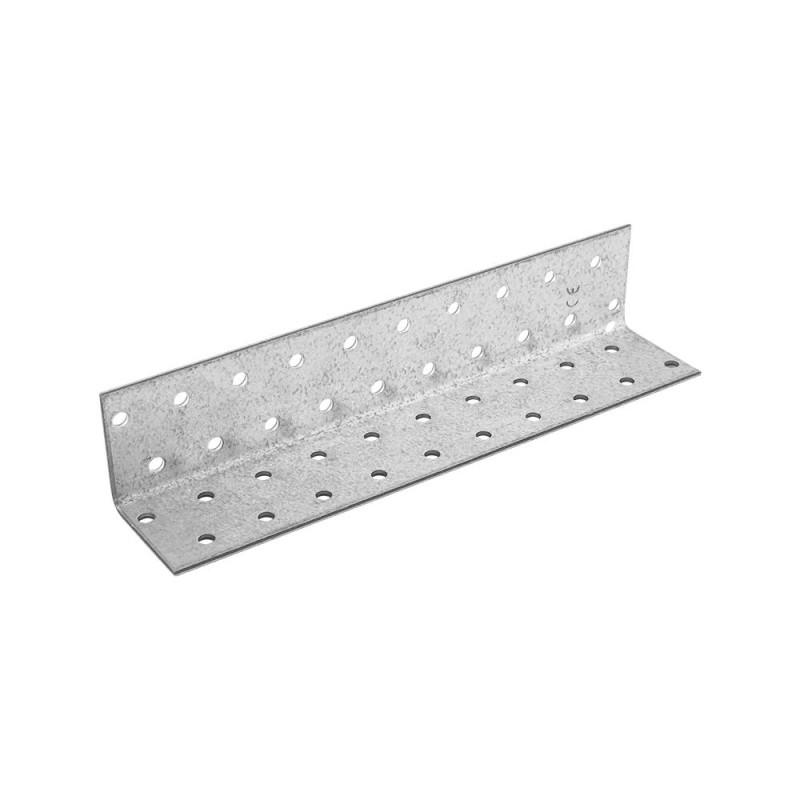 20 Équerres Perforées Km15 - 40X40X200X2.0 mm - D-Work 20 Équerres Perforées Km15 - 40X40X200X2.0 mm - D-Work