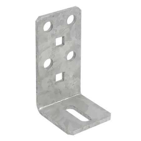 4 Équerres Zno Kr 8 - 130X70X65X5.0 mm - D-Work