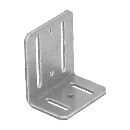 20 Équerres Réglables KR 3 75x45x65x4 mm - Acier - Fixation Solide - D-Work