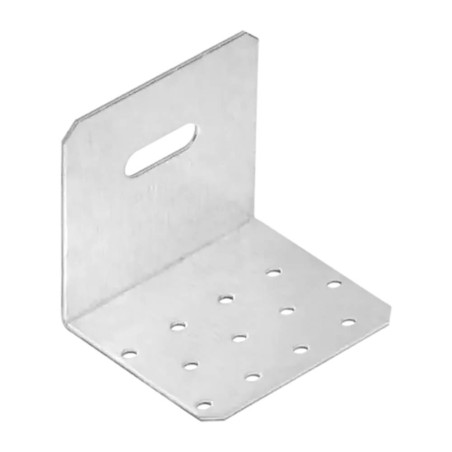 20 Équerres Perforées Réglables Kmr 8 - 80X80X80X2.0 mm - D-Work