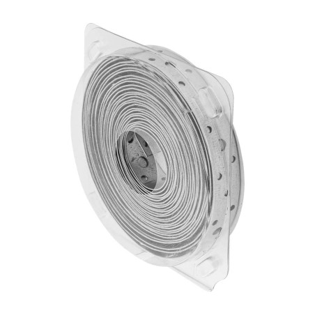 4 Bandes De Fixation Perforées Tm9/25 - 19X0.9 mm /25 M - D-Work