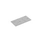 20 Plaques Perforées Pp1 - 80X40X2.0 mm - D-Work 20 Plaques Perforées Pp1 - 80X40X2.0 mm - D-Work