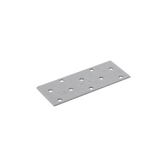 20 Plaques Perforées PP2 100x40x2 mm - Acier - Usage Bricolage - D-Work