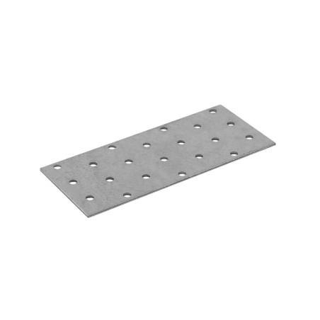 20 Plaques Perforées PP5 140x60x2 mm - Acier - Usage Bricolage - D-Work