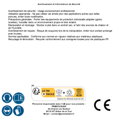 20 Plaques Perforées Pp9 - 200X80X2.0 mm - D-Work