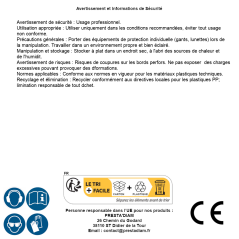 10 Plaques Perforées Pp25 - 200X400X2.0 mm - D-Work