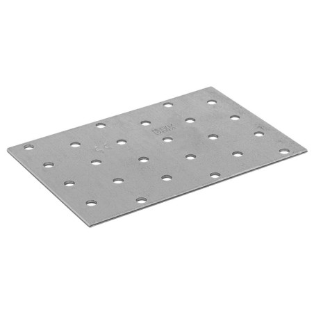20 Plaques Perforées PP33 80x120x2 mm - Acier - Usage Bricolage - D-Work