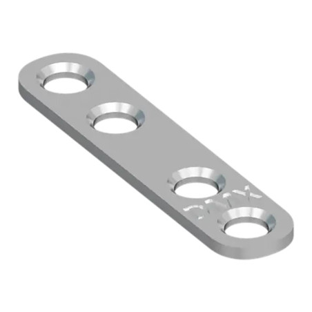 4 Connecteurs Plats Flw 60 - 57X13X2.0 mm - D-Work