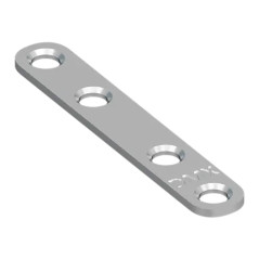 4 Connecteurs Plats Flw 80 - 77X13X2.0 mm - D-Work