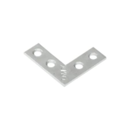 4 Équerres Plates Na 30 - 30X30X10X1.5 mm - D-Work