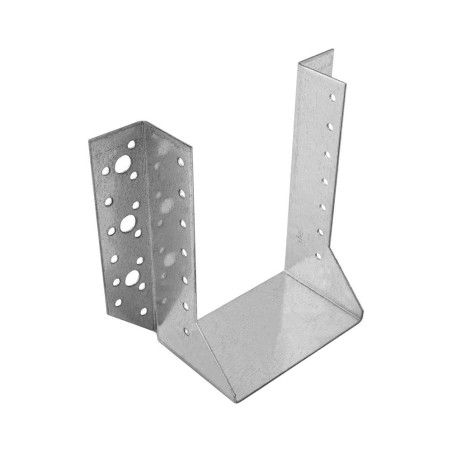 10 Sabots De Solive WB39 92x144x75x2,0 mm - Acier Zingué - Fixation Solide Et Durable - D-Work
