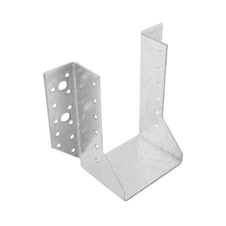 10 Sabots De Solive WB45 32x144x75x2,0 mm - Acier Zingué - Fixation Solide Et Durable - D-Work