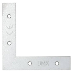 10 Plaques D'Angle 75X75X15X1.2 mm Zinguée Na75 - D-Work
